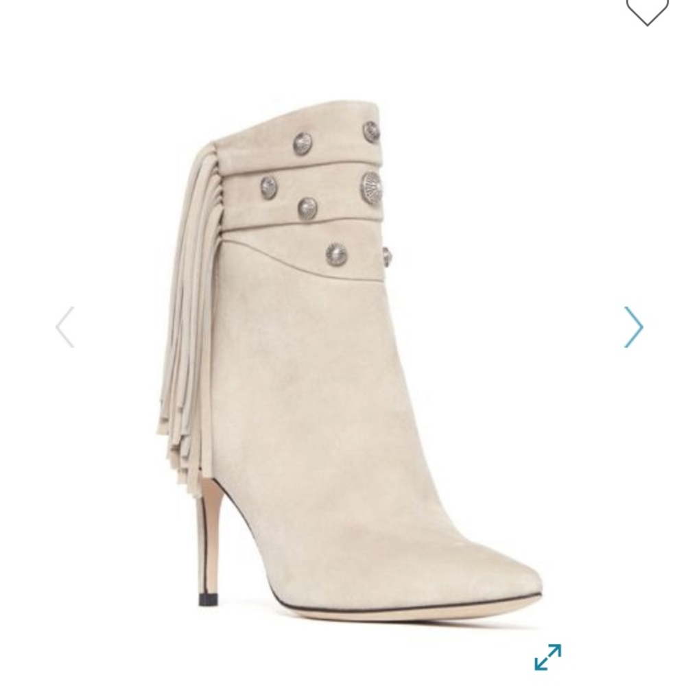 In search of PAIGE Leah Fringe Bootie